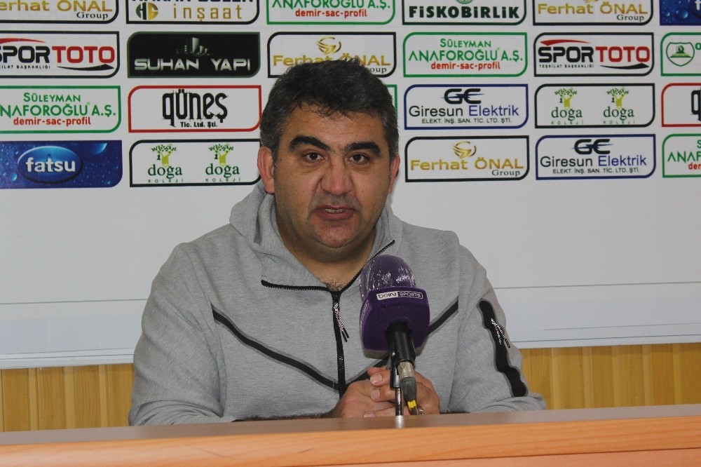 Giresunspor – Adana Demirspor maçının ardından