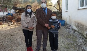 Aydın’da Görme engelli Orhan Can’a Çerçioğlu’ndan tablet hediyesi