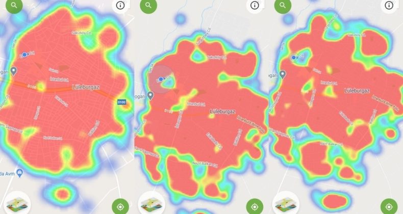 Harita yeşermeye başladı