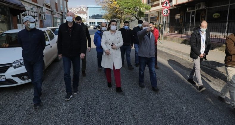 İzmit’te Asfalt Çalışması