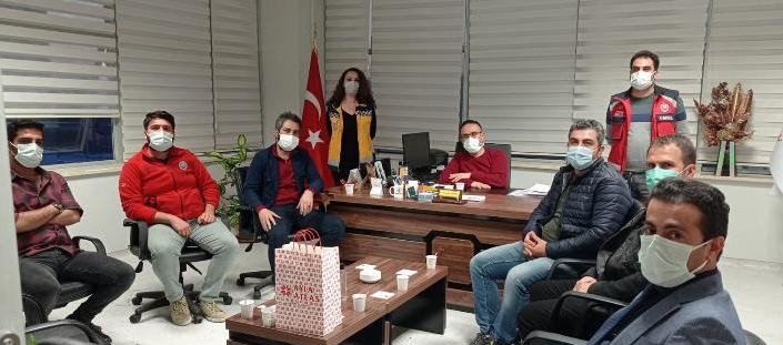 Huzur-Sen’den 112 acil sağlık hizmetlerine ziyaret