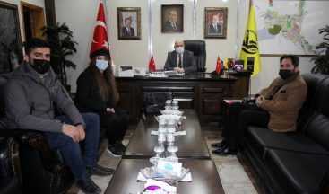 İHA Erzincan Bölge Müdürü Akbuğa’dan, Başkan Pekmezci’ye ziyaret