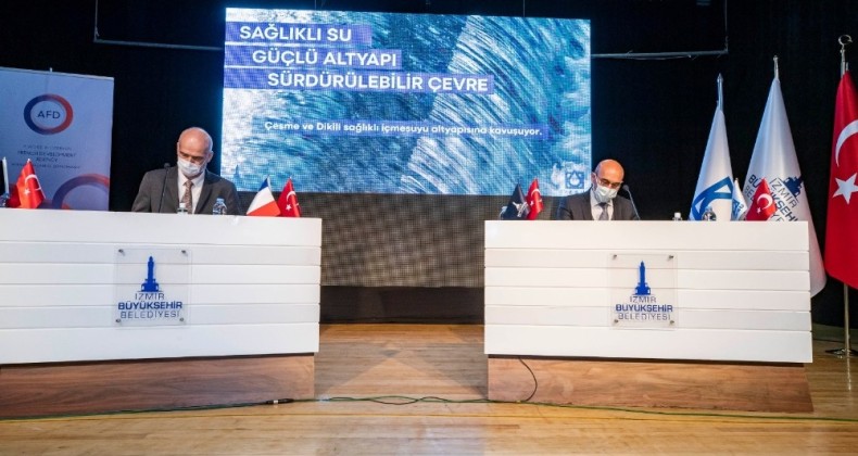 İZSU, Fransız Kalkınma Ajansı ile yaklaşık 50 milyon Euro’luk kredi sözleşmesi imzaladı