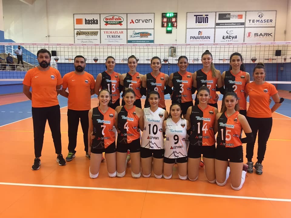 Kadınlar Voleybol 1. Ligi: Turkuaz Seramik OSB Teknik Koleji: 0 – TED Ankara Kolejliler: 3