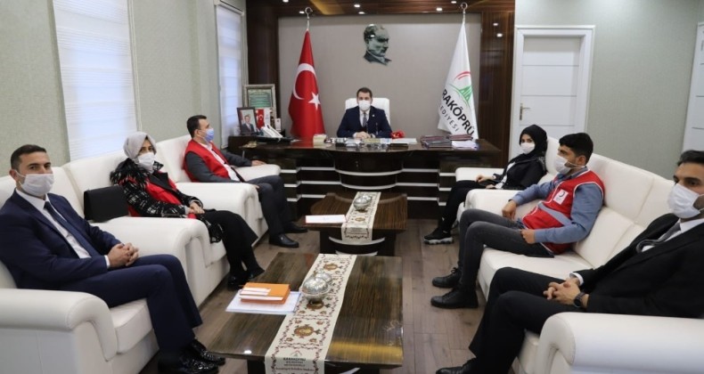 Karaköprü Belediyesi ile Kızılay’dan gıda yardımı
