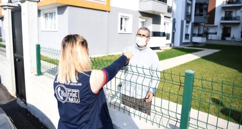 “Alo Evlat” Ekipleri Karantinada Olanların İhtiyaçlarını Karşılıyor
