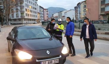 Kaymakam Eligül korona denetimine çıktı