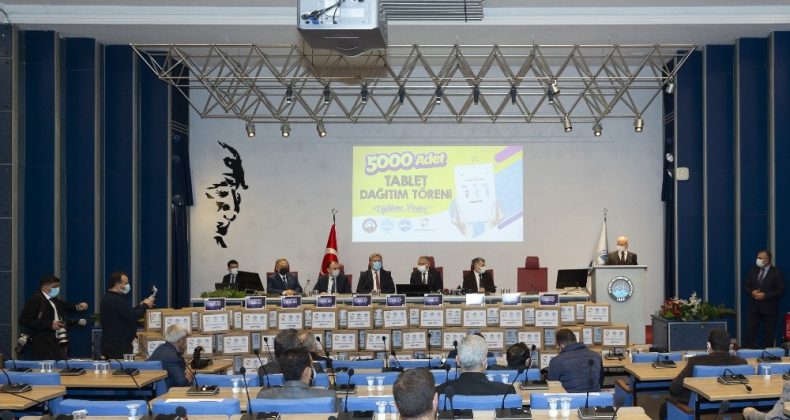 Kayseri Büyükşehir Belediyesi’nden uzaktan eğitime destek