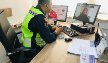 Kırsaldaki öğrencilere uzaktan trafik eğitimi