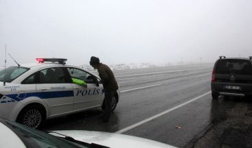 Kış ayında sağanak yağış şaşırttı