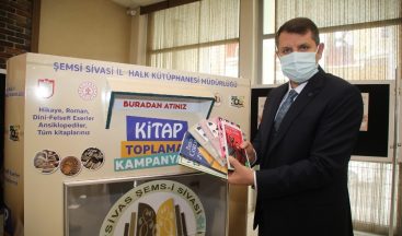 Sivas’ta Kitaplar Raflarda Tozlanmayacak