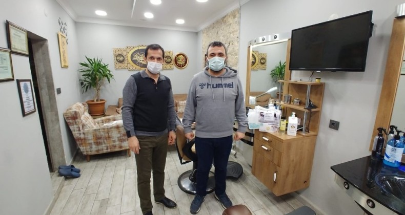 Körfez’de kuaförlere hijyen desteği