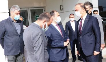 Korona virüs hastalarına hizmet verecek hastanede inceleme