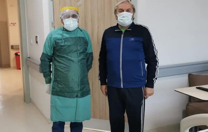 Korona virüs tedavisi süren Başkan Şahin’den aşı uyarısı