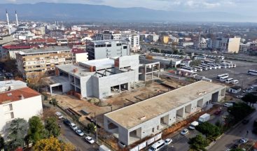 Kültür merkezinde çalışmalar hızlandı