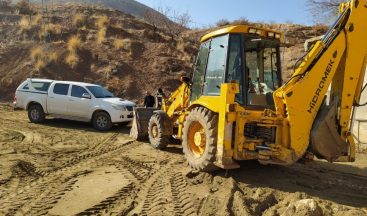 Kuluncak’ta yol çalışmaları sürüyor