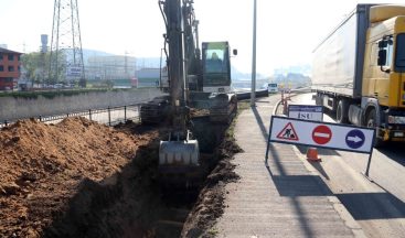 Liman Caddesi’ndeki altyapı çalışması tamamlandı