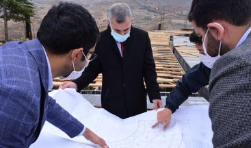 Macera parkı ve sosyal tesislerde çalışmalar devam ediyor