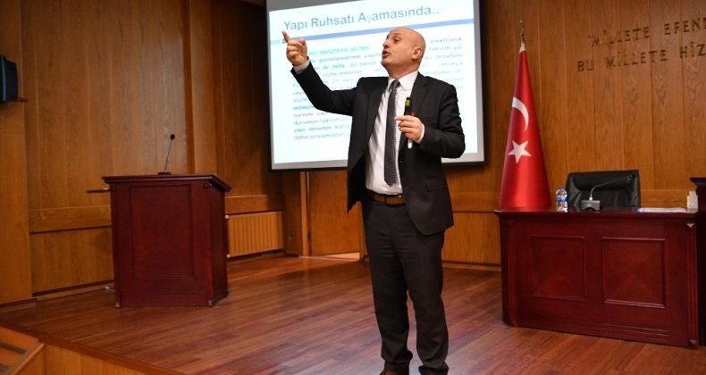 Mamak Belediyesi personeline imar mevzuatı hakkında bilgilendirme semineri