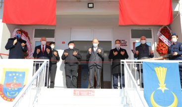 Manisa’da jandarma karakolu dualarla açıldı