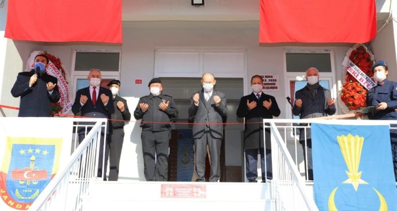 Manisa’da jandarma karakolu dualarla açıldı