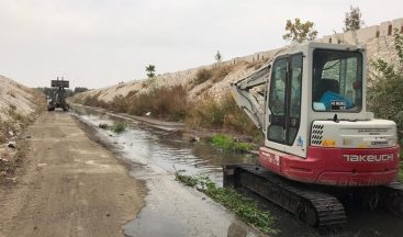 Manisa’da su taşkınlarının önüne geçiliyor