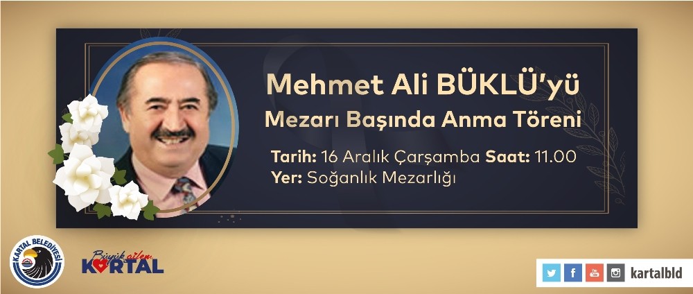Mehmet Ali Büklü vefatının 25. yılında mezarı başında anılacak