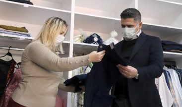 Menderes’te Giyim Bankası açıldı