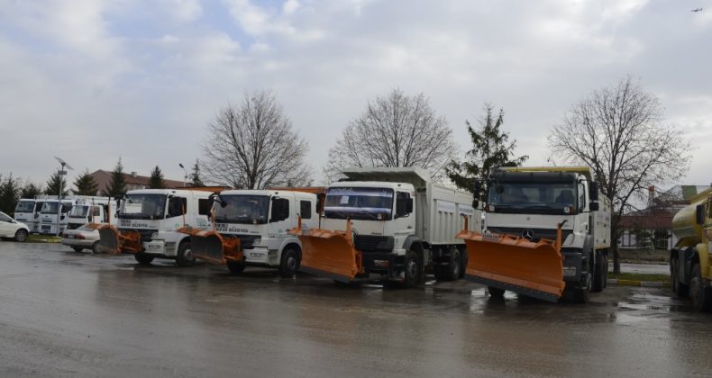 Meram Belediyesi kış önlemlerini aldı