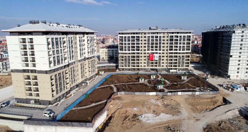 Meram Uluırmak Evlerinde kura heyecanı yaşandı