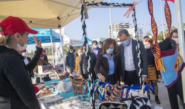 Mersin Büyükşehir Belediyesinden yılbaşı öncesi kadın üreticilere destek