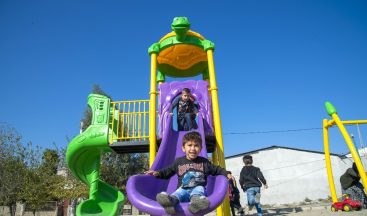 Mersin’de 13 ilçede 50 noktaya oyun parkı