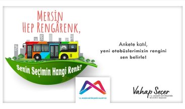 Mersin’de yeni otobüslerin rengi anketle belirlenecek