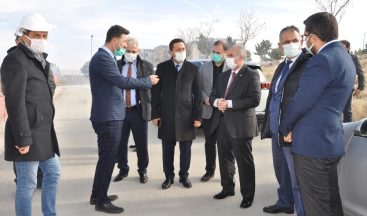 Milletvekilleri, kentte devam eden sağlık yatırımlarını inceledi