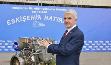 Milli helikopter motoru seri üretim yolunda