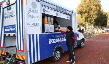 Mobil İkram Aracı’nın son durağı Adagöl oldu