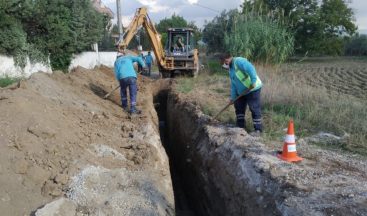 Muhtar Şakrak, “Kanalizasyon çalışması hayaldi gerçek oldu”