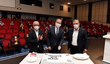 Muratpaşa, Emin Sözen’i İzmir’e uğurladı