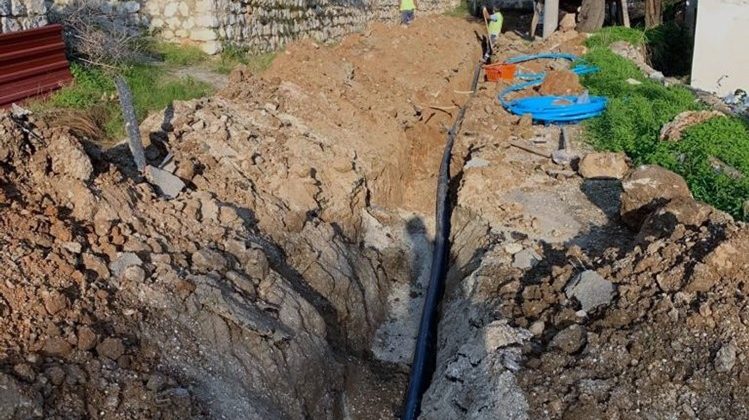 MUSKİ’den Söğüt Mahallesine 2 kilometrelik içme suyu hattı