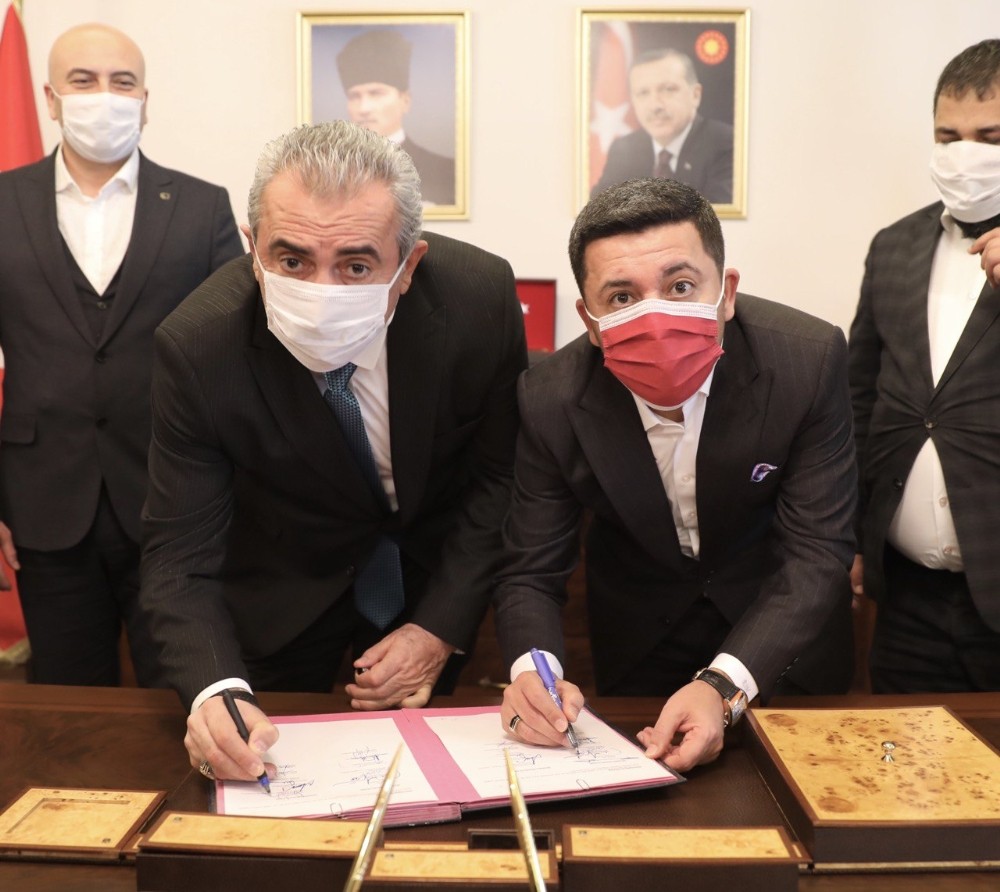 Nevşehir Belediyesinde toplu iş sözleşmesi için imzalar atıldı