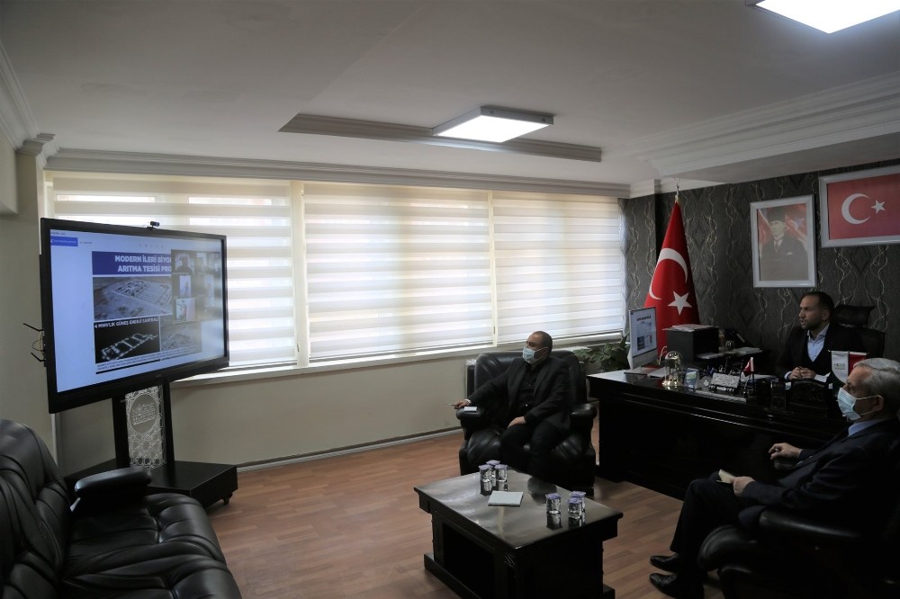 Niğde Belediye Başkanı  Özdemir, Muhtarlarla Video Konferansla Görüştü