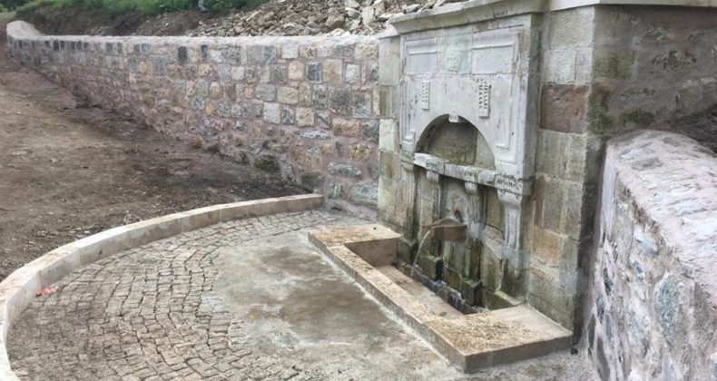 Ordu’da tarihi çeşmeler onarılıyor