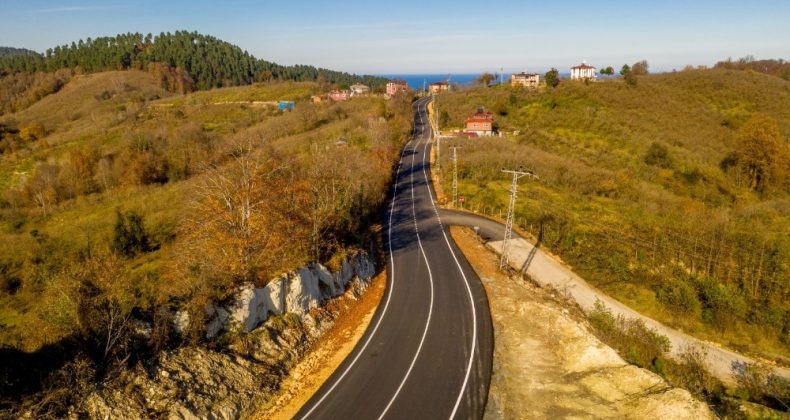 Ordu’nun yollarında otoban konforu