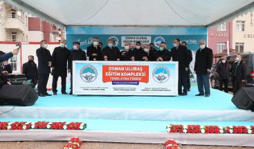 Osman Ulubaş Eğitim Kompleksi temeli atıldı