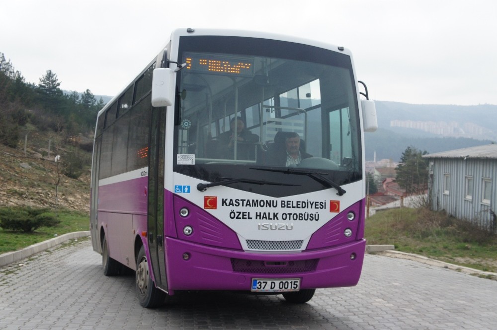 Kastamonu Özel Halk Otobüslerinin Çalışma Saatleri Değişti