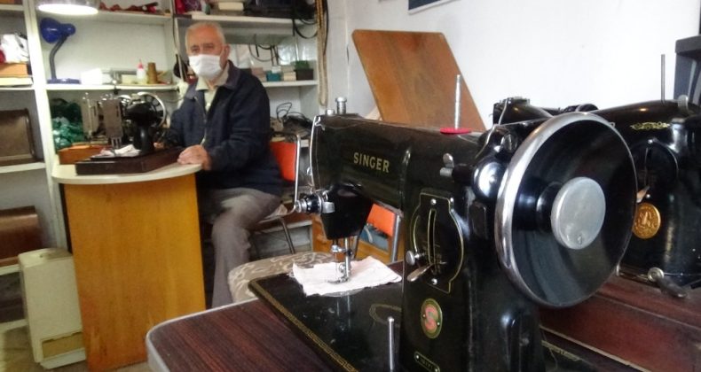 Mekanik dikiş makinelerinin son tamircilerinden