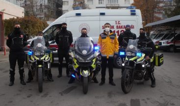 Sağlık Bakanlığı’nın Motosiklet Ambulanslar