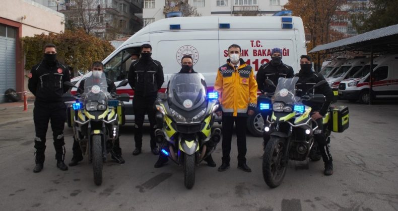Sağlık Bakanlığı’nın Motosiklet Ambulanslar
