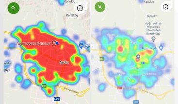 Risk haritası, görenleri hem şaşırttı hem sevindirdi