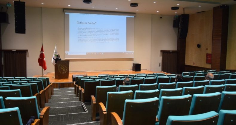 Sağlık iletişiminin önemi anlatıldı